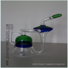 Prix concurrentiel verre borosilicaté fumer narguilé narguilé avec Joint de sol